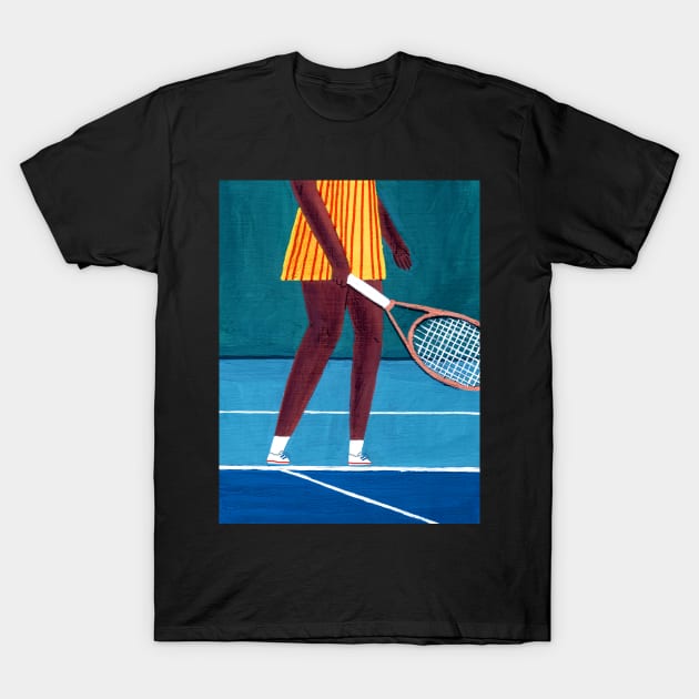 Tennis T-Shirt by juliealex